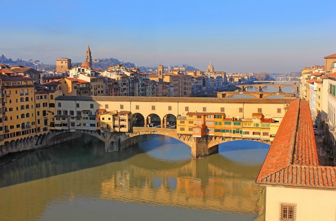 Ponte Vecchio Brücke in Florenz